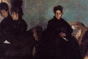 Edgar Degas Duchess di Montajesi with Her Daughters Spain oil painting artist